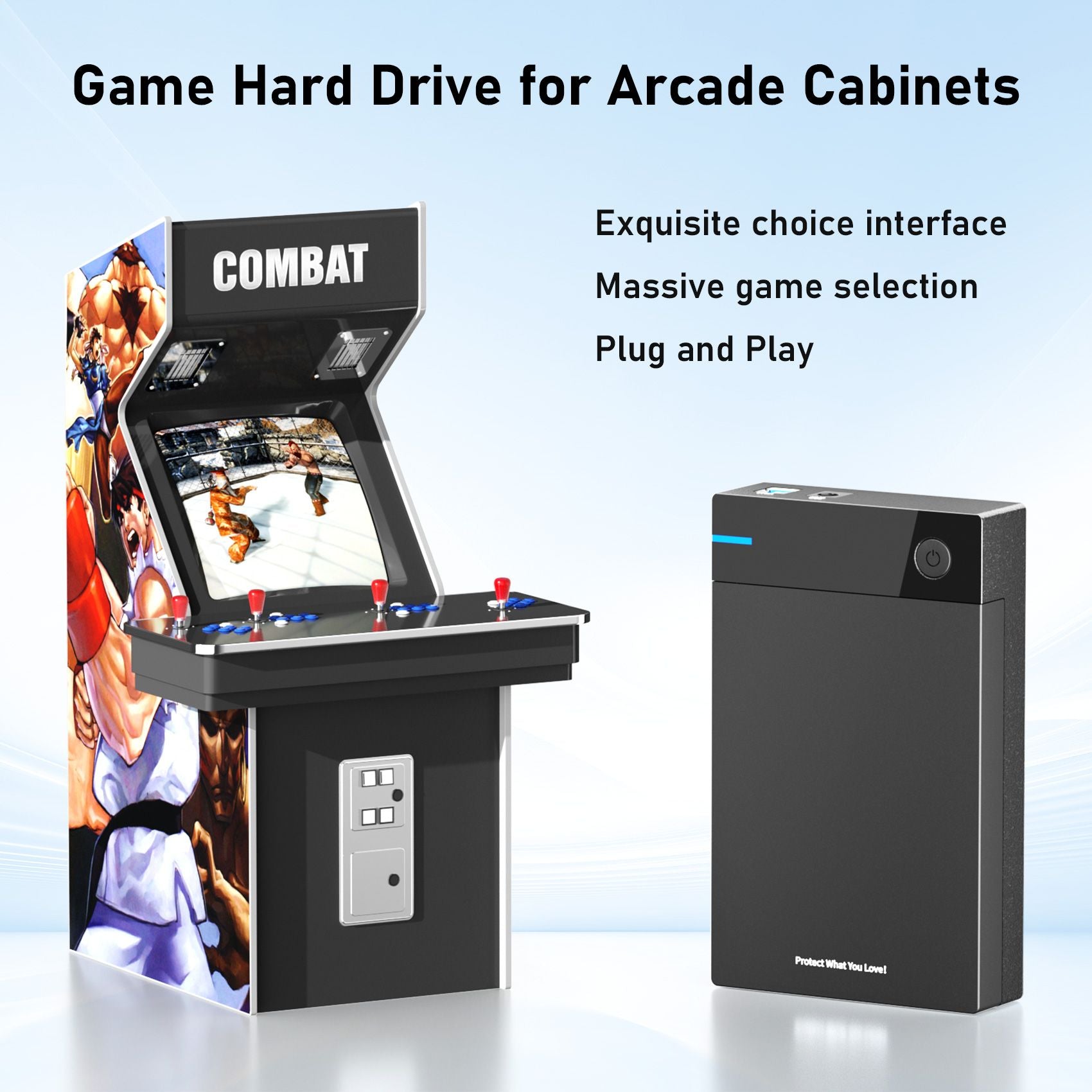 12TB Retro Gaming Hard Drive - 400+ Emulators - Arcade Systems